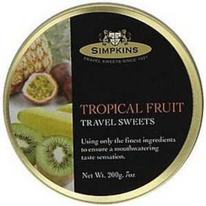 SIMPKINS TROPICAL FRUIT LATA 200 GRS.
