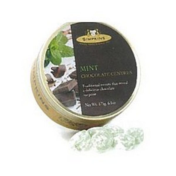 SIMPKINS CHOC. CENT. MINT 175 GRS.