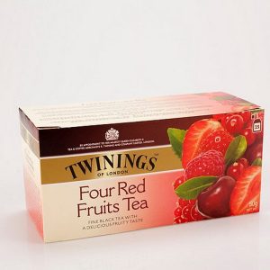 TWININGS FOUR RED FRUITS 25 SOBRES