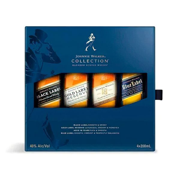 J. WALKER COLLECTION 4 x 0,20 LT.