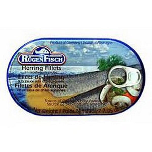 RUGEN FISCH ARENQUES AHUMADOS 200 GRS.