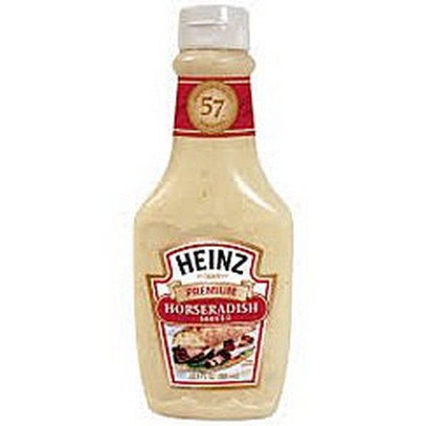 HEINZ HORSERADISH SAUCE 355 GRS