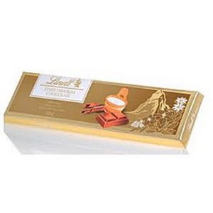 LINDT TABLET GOLD MILK ALMOND 300 GRS.