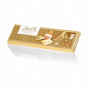 LINDT TABLET GOLD WHITE CHOCOLATE 300 GRS.