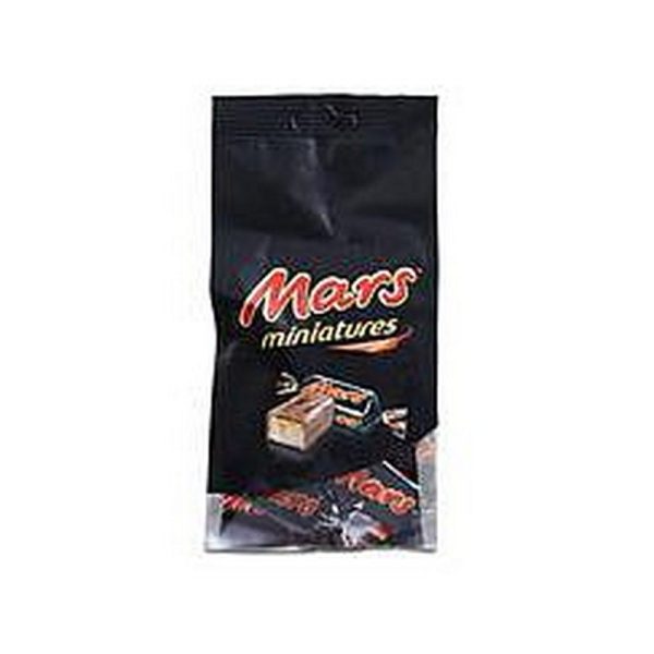 M&M MARS MINIATURES 220 GRS.