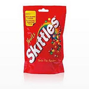 M&M SKITTLES FRUIT POUCH 195 GRS.