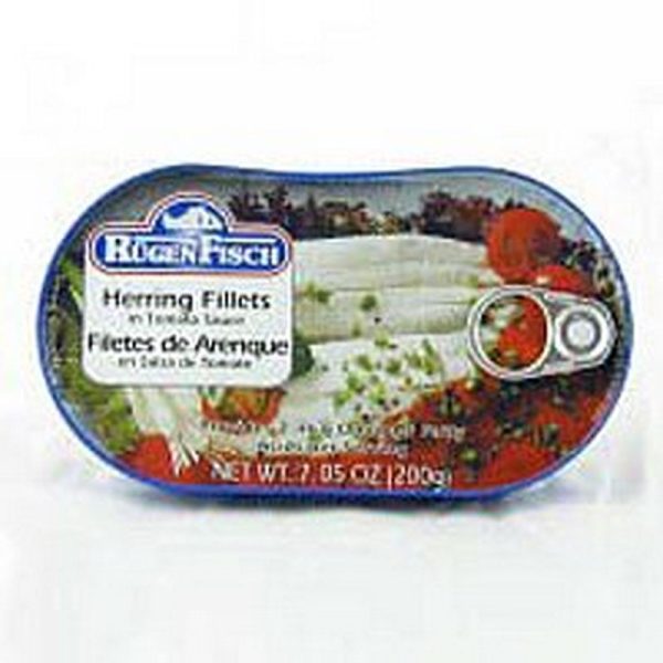 RUGEN FISCH ARENQUES E/SALSA PAPRIKA 200 GRS.