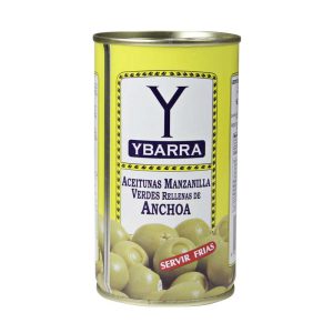 YBARRA ACEITUNAS RELLENAS ANCHOA 142 GRS