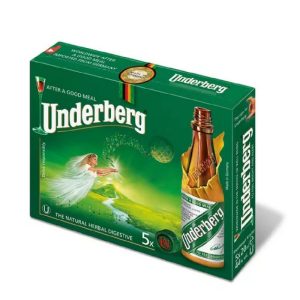 UNDERBERG X 5 UDS. 20 ML.