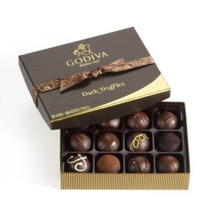 GODIVA BISCUITS DARK TRUFFLE
