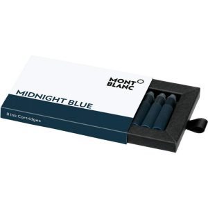 M BLANC CARTUCHOS MIDNIGHT BLUE 8 CART. 105195