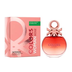 BEN COLORS ROSE WOMAN INTENSO EDP 80ML
