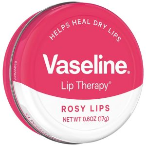 VASELINE LIP TIN ROSY 0.60  OZ.
