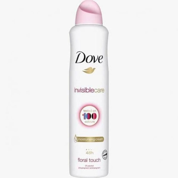 DOVE DEO SP CARE FLORAL INVIS DRY 250ML