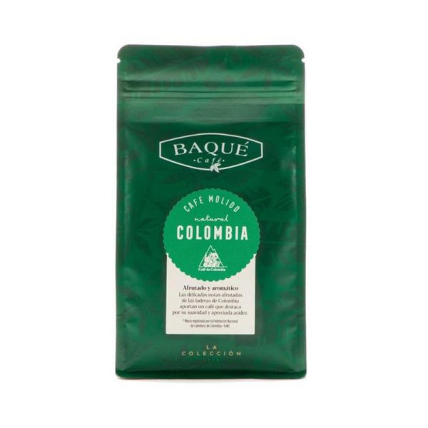 BAQUE CAFE MOLIDO COLOMBIA 250 GRS