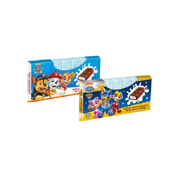 GUNZ PAW PATROL CHOCOLATE C/LECHE BAR 100 GRS