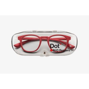 B+D ANTEOJOS LOOP READER MATT RED +2.00
