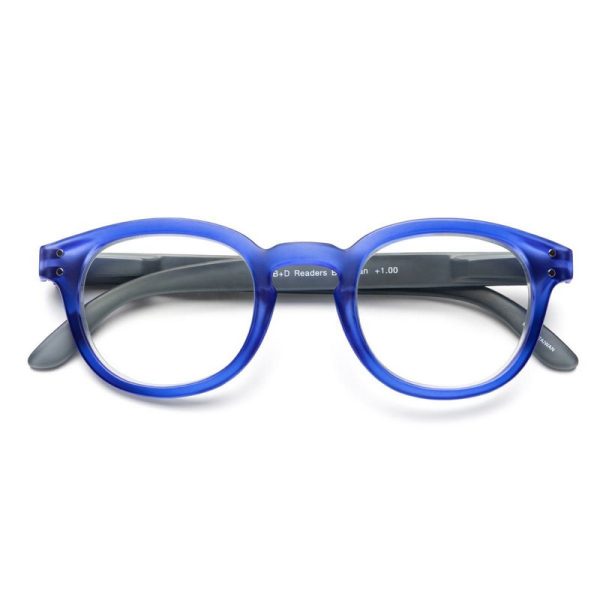 B+D ANTEOJOS LOOP READER MATT BLUE +1.50
