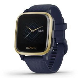 GARMIN RELOJ VENU SQ LIGHT GOLD/NAVY 010-02426-02