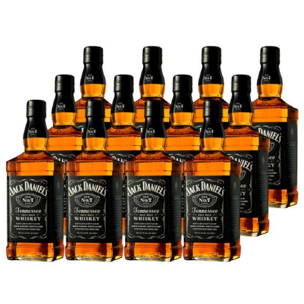 JACK DANIELS 1LT. X 12