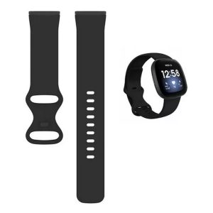 FITBIT CORREA P/RELOJ VERSA L BLK FB166ABBKL