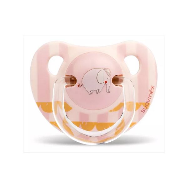 SUAV CHUPETE ANATÓMICO 0-6M ELEFANTE ROSADO