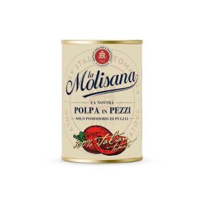 LA MOLISANA CUBETTATA POLPA IN PEZZI 400 GRS