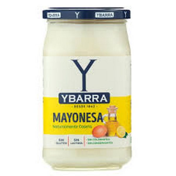 YBARRA MAYONESA 450 ML VIDRIO