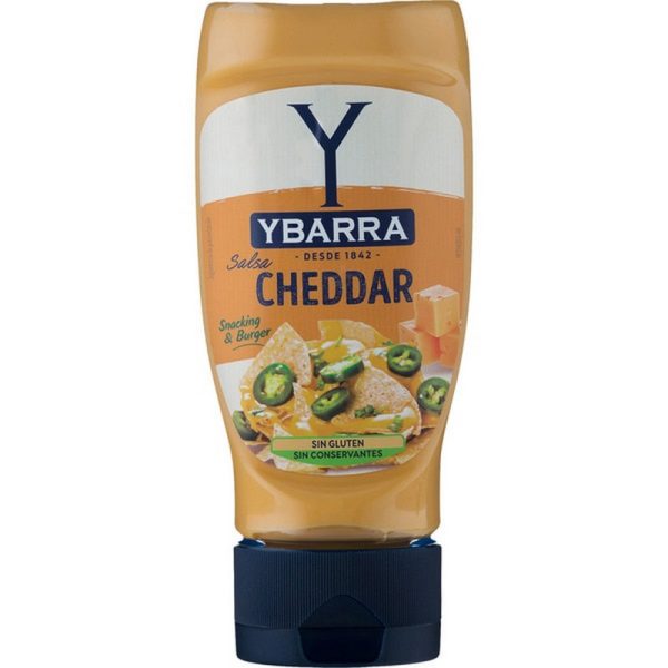 YBARRA SALSA CHEDDAR 300 ML