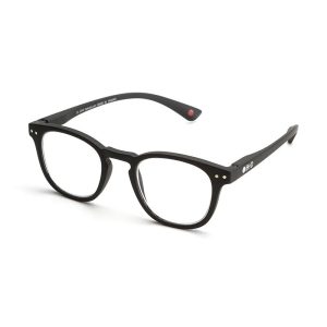 B+D ANTEOJOS LOOP READER MATT BLACK +1.50