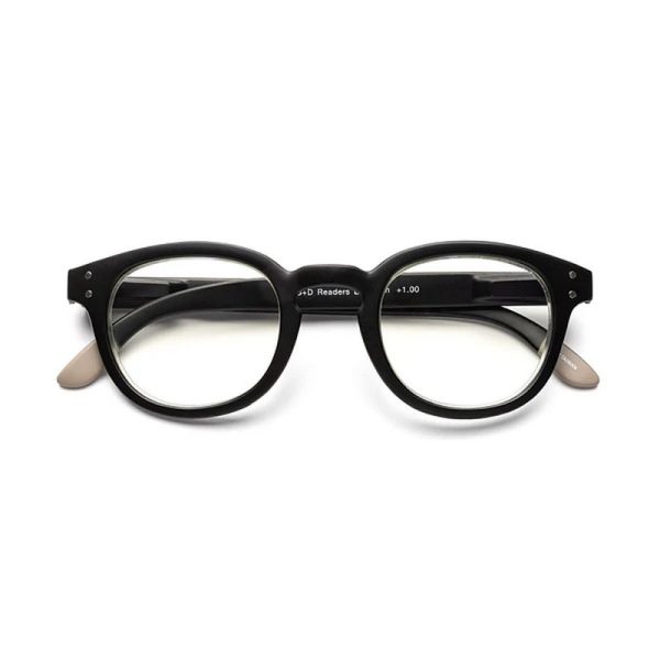 B+D ANTEOJOS LOOP READER MATT BLACK +2.50
