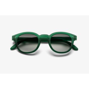 B+D ANTEOJOS BIG BOLD MATT GREEN +2.00