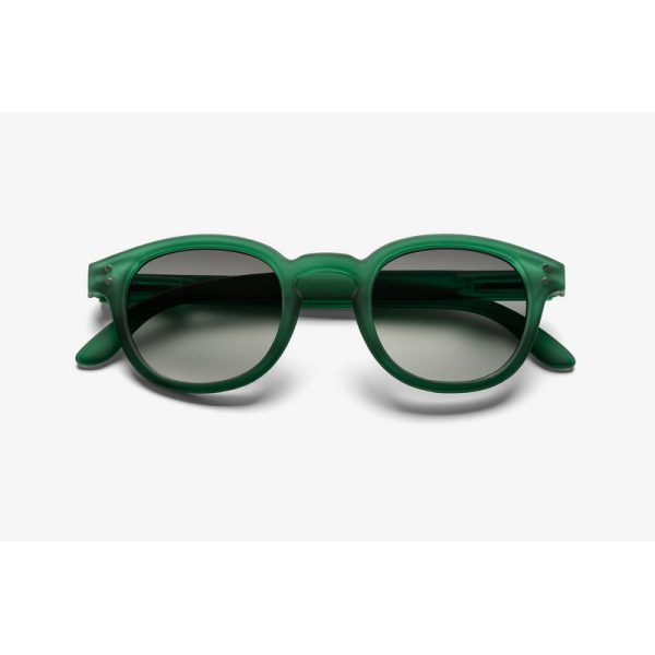 B+D ANTEOJOS BIG BOLD MATT GREEN +2.00