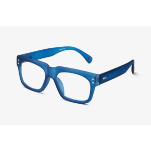B+D ANTEOJOS BIG BOLD MATT BLUE +2.00