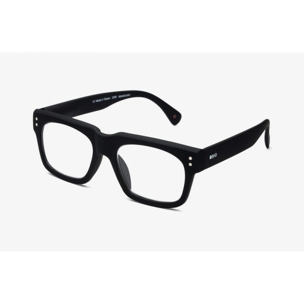 B+D ANTEOJOS CUBE READER MATT RED +1.50