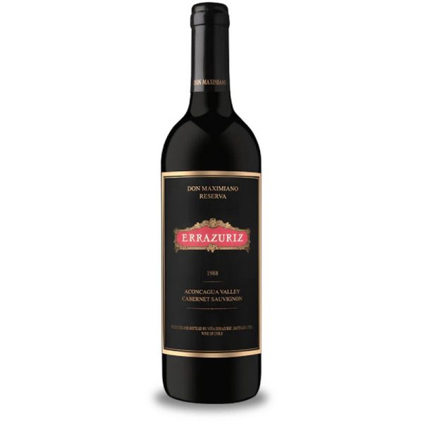 ERRAZURIZ DON MAXIMIANO RESERVA 1987 0.75 LT