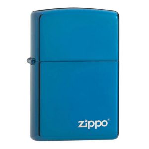 ZIPPO ENCENDEDOR HIGH POLISH BLUE LASER 20446ZL