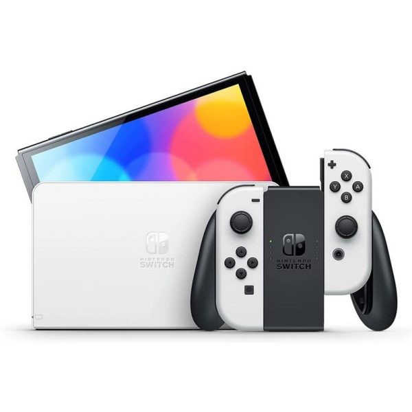 NINTENDO SWITCH CONSOLA OLED C/MK8 WHT HRG-S-KAA1B