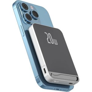 POWERBANK MAGNETIC 10000MAH WHT MAGWIPW-WH