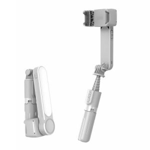 TRIPODE GIMBAL SELFIE STICK L09 BT WHT GIMBSTABL09