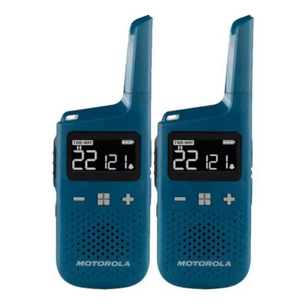 MOTOROLA HANDY T383 2PACK 25 MILLAS BLUE MO-T383