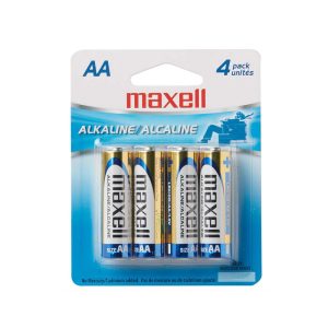 MAXELL PILAS ALKALINA AA LR6 4 PK 723465