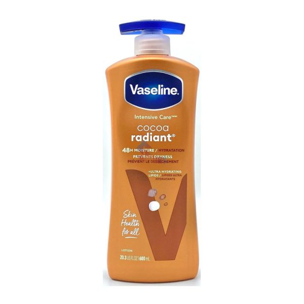 VASELINE COCOA RADIANT BODY LOTION 20.3 OZ