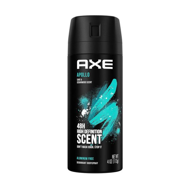 AXE BODY SPRAY APOLLO DEO 4 OZ.