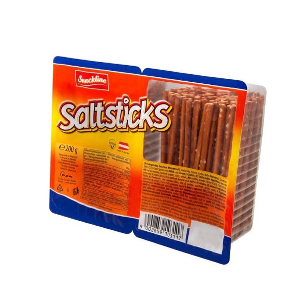 SNACKLINE SALTSTICKS PRETZEL 200 GRS