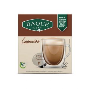 BAQUE DG CAPSULA CAPPUCCINO 10 CAPS.