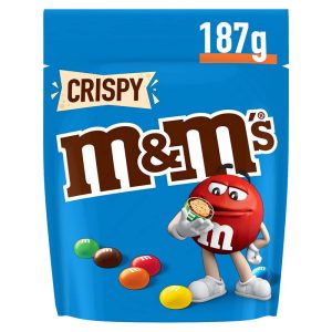 M&MS CRISPY POUCH 187 GRS 27x1