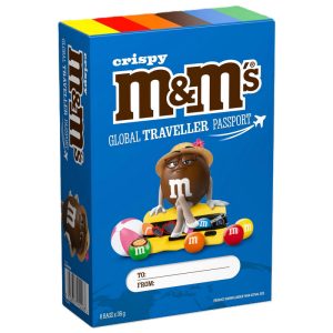 M&MS CRISPY PASSPORT 288G (8X36G) 15X1