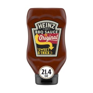 HEINZ BBQ SAUCE ORIGINAL SWEET & THICK 21.4 OZ