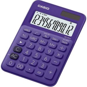 CASIO CALCULADORA DE ESCRITORIO MS-20UC-PL-W-DC